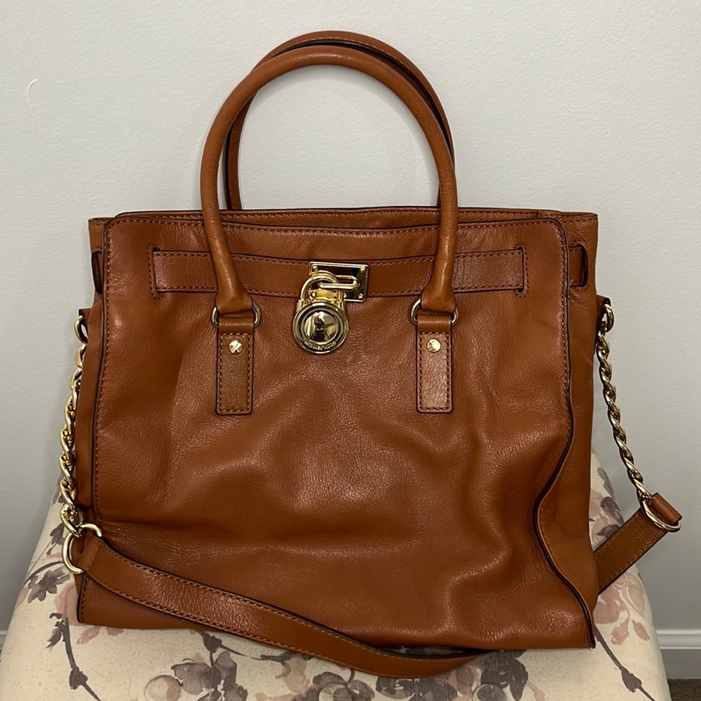 Michael Kors soft leather tote